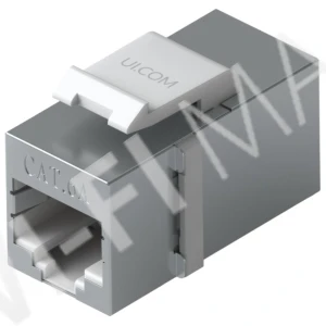 Ubiquiti UniFi Cat6A Keystone Coupler (12-pack) проходные соединители Cat6A (12 штук)