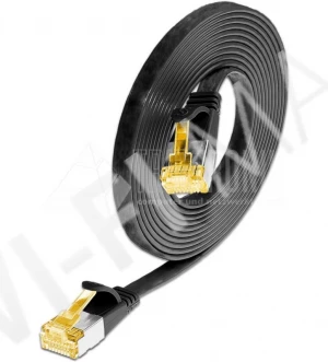Кабель Wirewin SLIM STP Cat.6A, 7.0 м черный