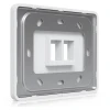 Ubiquiti Horizontal 2-Port Paintable Keystone Wall Plate (4-pack) горизонтальные панели с 2-мя слотами Keystone (4 штуки)