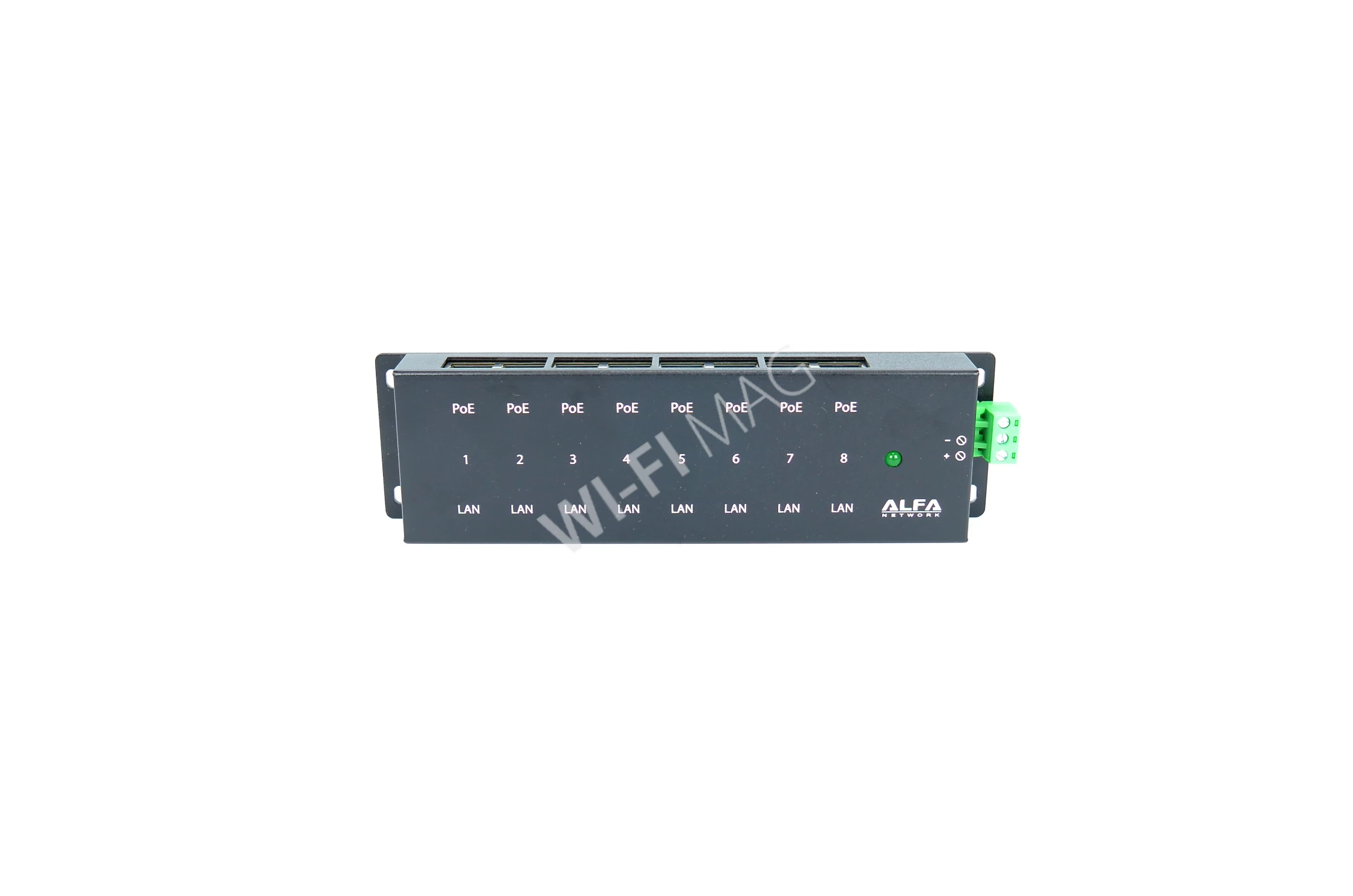 Alfa APOE08G 8 ports Passive Gigabit PoE Injector гигабитный инжектор питания