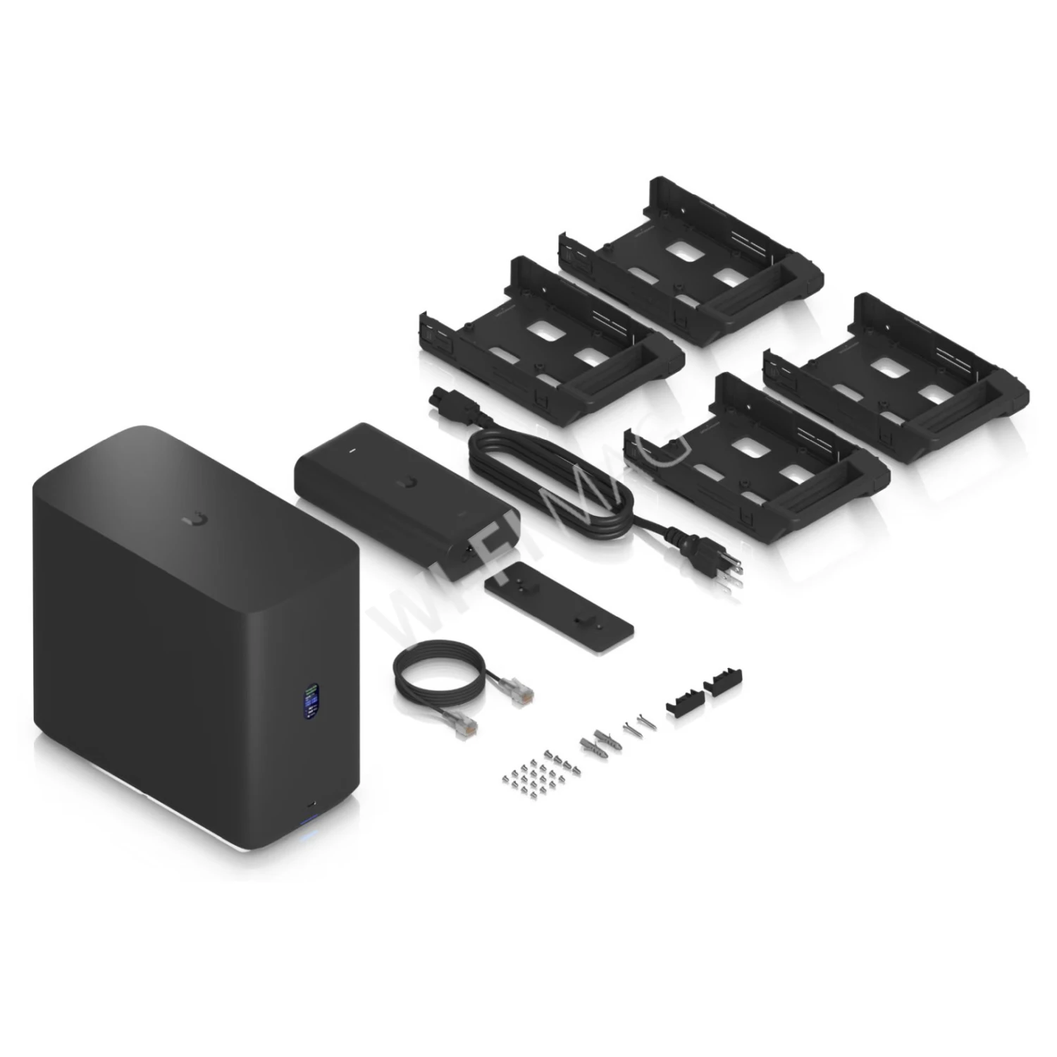 Ubiquiti UniFi Network Storage UNAS 4 Black, черное сетевое хранилище