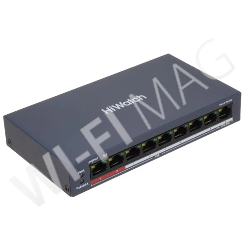 Hikvision SWT-1326P, управляемый коммутатор с 24-мя 100 Мбит/с PoE RJ45 и 2-мя комбинированными портами Gigabit