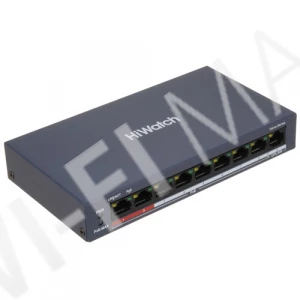 Hikvision SWT-1326P, управляемый коммутатор с 24-мя 100 Мбит/с PoE RJ45 и 2-мя комбинированными портами Gigabit