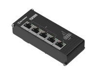 Неуправляемые коммутаторы с PoE Teltonika TSF000 Low Profile PoE+ Switch, 5-портовый 10/100 Мбит/с (4 PoE-Out) неуправляемый коммутатор