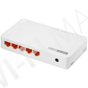 Totolink S505G, 5-портовый (1 Гбит/с) неуправляемый коммутатор