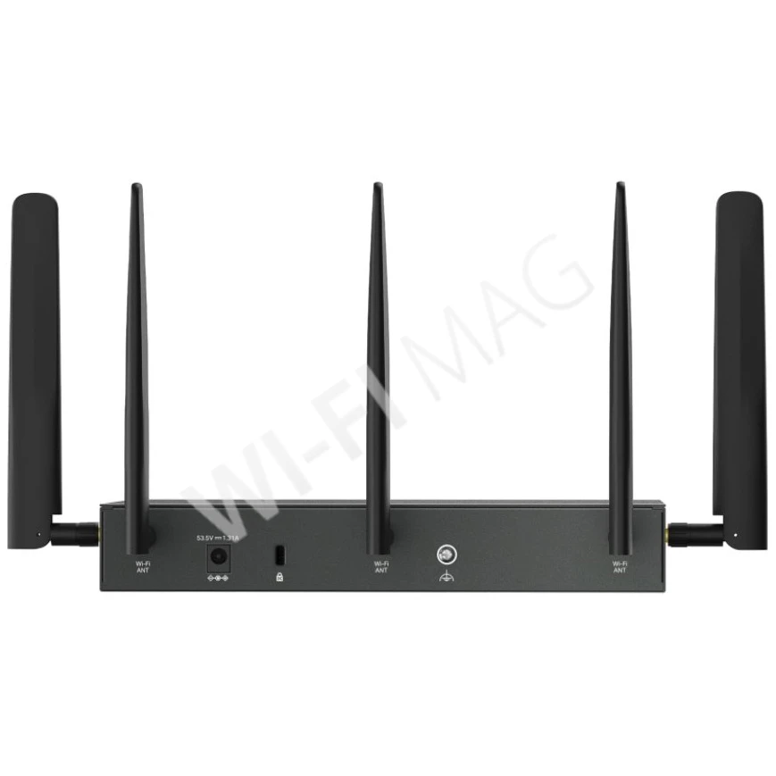 TP-Link ER706WP-4G AX3000, гигабитный VPN-шлюз Omada 4G+Cat6 с 4 портами PoE+