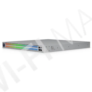 Ubiquiti UniFi Enterprise Campus 48 PoE Switch (2150 Вт) 52-портовый (4 SFP28, 48 PoE+++) Etherlighting коммутатор
