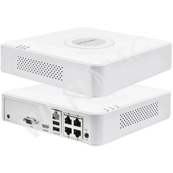 Hikvision DS-7104NI-Q1/4P(C) 4-канальный IP-видеорегистратор c PoE