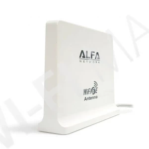 Alfa Indoor Omni Antenna WiFi 6E (ARS-WiFi6E-M2), трехдиапазонная всенаправленная антенна RP-SMA Female, 5 дБи