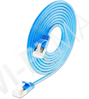 Кабель Wirewin SLIM LIGHT STP Cat.6A, 1.0 м синий