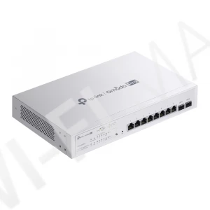 TP-Link S4500-8GHP2F, 2 SFP+ и 8 портов 1 Гбит/с PoE+ линейки Omada Pro управляемый Smart коммутатор