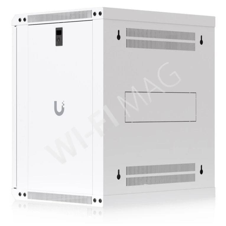 Ubiquiti 12U Rack Cabinet Perforated Front Door (450 мм) стоечный шкаф 12U с 2-мя вентиляторами и перфорированной дверцей