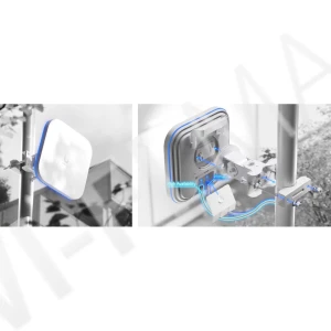 Ubiquiti UniFi Enterprise E7 Campus, уличная трехдиапазонная точка доступа Wi-Fi 7 PoE++ с 10-ю пространственными потоками