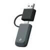 TP-Link Archer TBE400U BE6500, Mini-USB-WLAN трехдиапазонный адаптер Wi-Fi 7