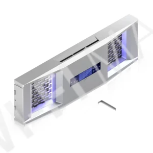 Ubiquiti UniFi 3U Bezel, защитная лицевая панель с подсветкой и дисплеем для ENAS, ENVR