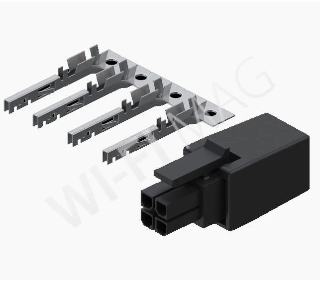 Teltonika PR4MK04K 4-pin Plug with Contack Terminals, 4-контактный терминальный разъем