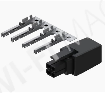 Teltonika PR4MK04K 4-pin Plug with Contack Terminals, 4-контактный терминальный разъем