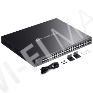 TP-Link SG2452LP Omada, 52--портовый гигабитный Smart с 32 PoE+ и 4 SFP портами коммутатор