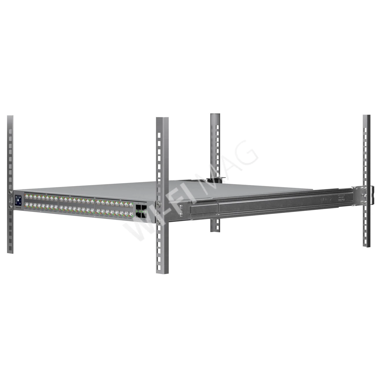 Ubiquiti UniFi Enterprise Campus 48 PoE Switch (2150 Вт) 52-портовый (4 SFP28, 48 PoE+++) Etherlighting коммутатор