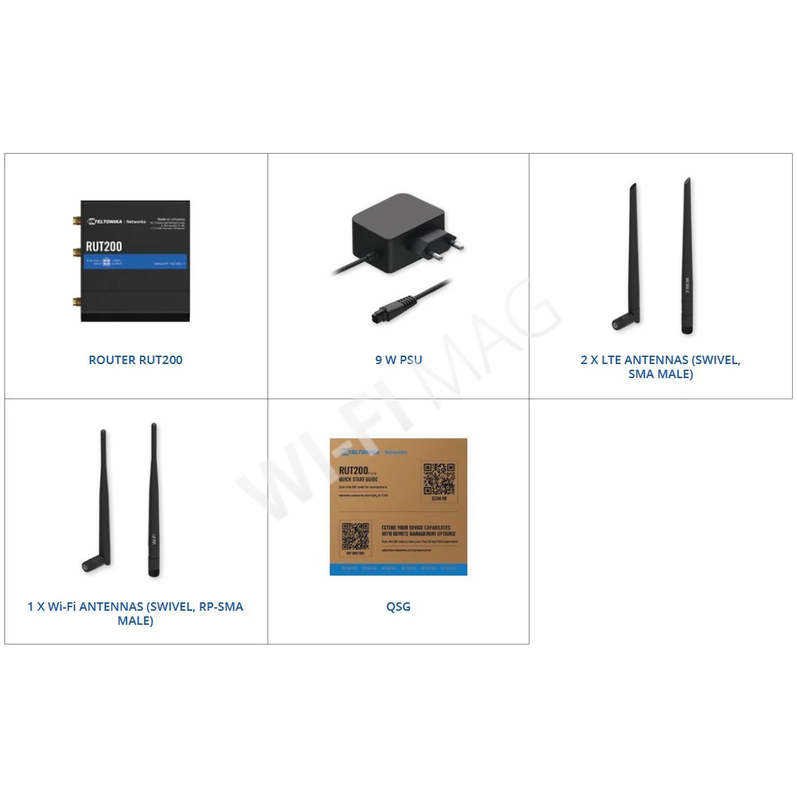 Teltonika RUT200 4G/LTE Wi-Fi Router SIM, промышленный сотовый маршрутизатор Wi-Fi 4