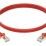 Conexpro Patch Cable STP, CAT6A (0,5 метра) патч-кабель красный