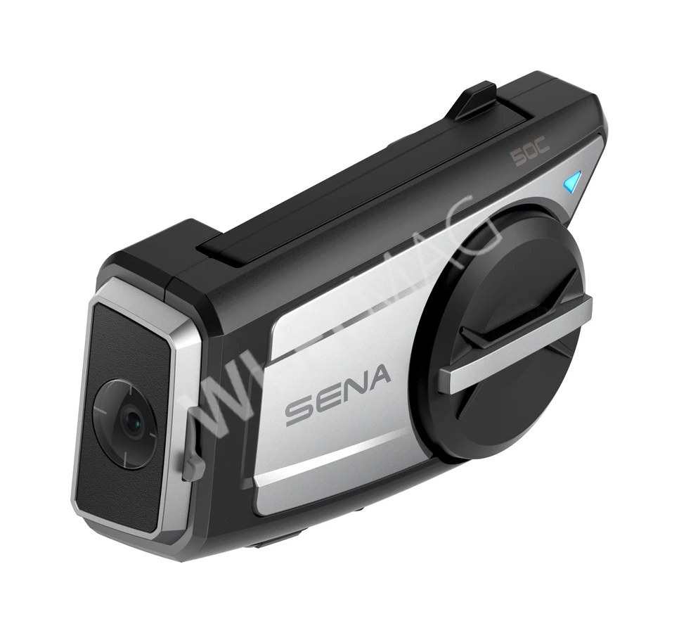 SENA 50C Bluetooth 5.0 мотогарнитура cо встроенной 4K экшн-камерой