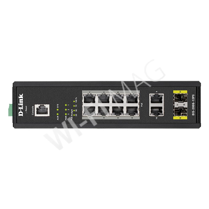 D-Link DIS-200G-12PS, управляемый коммутатор с PoE