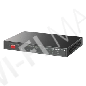Mercusys MS110GMP, неуправляемый 10-портовый (1 Гбит/с) с 8-ю PoE+ коммутатор