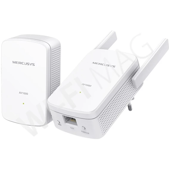 Mercusys MP510 KIT AV1000, комплект гигабитных Wi‑Fi адаптеров Powerline (2 штуки)