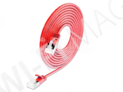 Кабель Wirewin SLIM LIGHT STP Cat.6A, 0.5 м красный