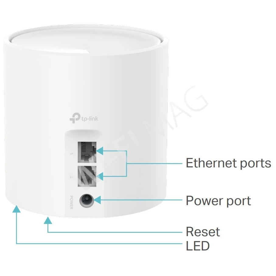TP-Link Deco X10 AX1500 (1-pack), двухдиапазонный Mesh-модуль Wi-Fi 6 (1 устройство)