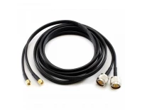 Кабельная продукция Кабель SMA-Male/N-Male RF240, 2.5 метра, комплект 2 штуки