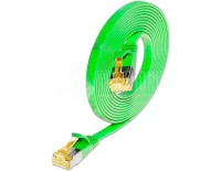 Кабель Wirewin SLIM STP Cat.6A, 0.5 м зелёный