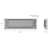 Ubiquiti UniFi 3U Bezel Lite, защитная лицевая панель для ENAS, ENVR, ENVR-Core и UACC-ESE-16