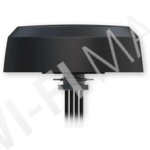 Teltonika PR1KC647 5G Combo MIMO Mobile Roof SMA Antenna, комбинированная мобильная антенна с 4-мя кабелями 3 м
