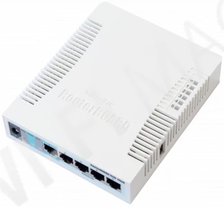 Mikrotik RouterBOARD 751U-2HnD электронное устройство, бывшее в эксплуатации