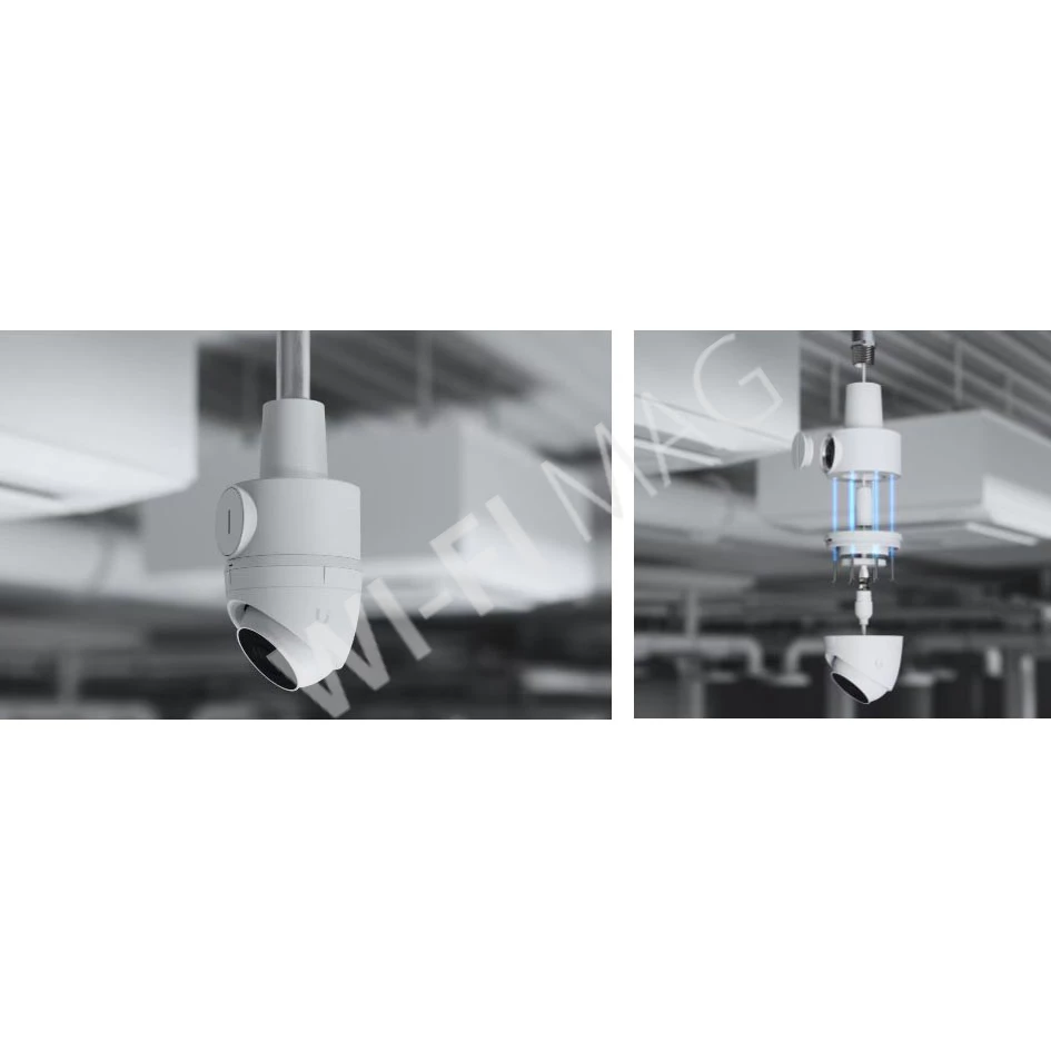 Ubiquiti UniFi Camera Compact Junction Box White, белая монтажная коробка для камер UVC-G5-Dome-Ultra и UVC-G5-Turret-Ultra