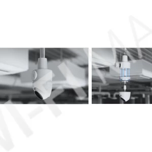 Ubiquiti UniFi Camera Compact Junction Box White, белая монтажная коробка для камер UVC-G5-Dome-Ultra и UVC-G5-Turret-Ultra