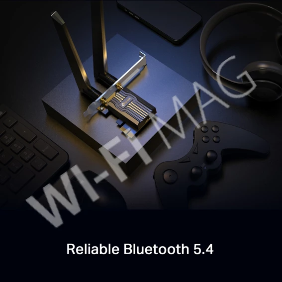 TP-Link Archer TBE400E BE6500, Wi-Fi 7 Bluetooth 5.4 PCIe адаптер