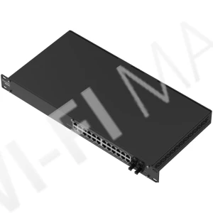 Teltonika SWM282 PoE+ Managed Switch, с 24-мя портами PoE+ 1 Гбит/с и 4-мя SFP управляемый коммутатор