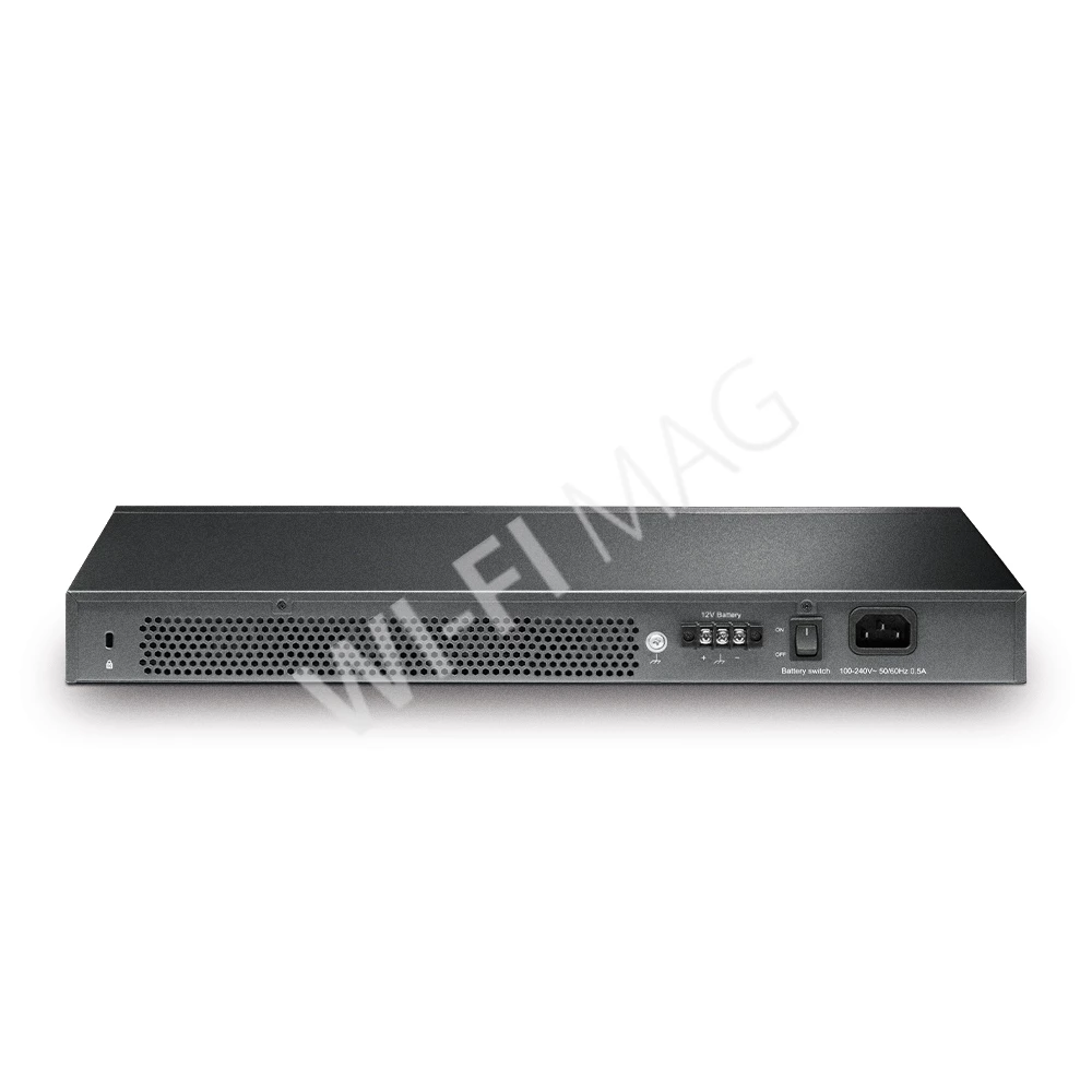 TP-Link TL-SG3428X-UPS, JetStream 24-портовый управляемый коммутатор с 4 слотами SFP+ 10G