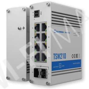 Teltonika TSW210 промышленный неуправляемый коммутатор