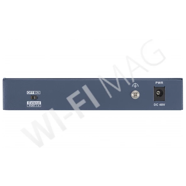 Hikvision DS-3E0106HP-E, неуправляемый коммутатор Hi-PoE