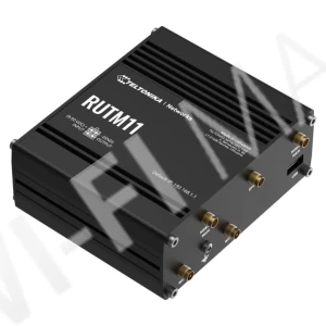 Teltonika RUTM11, двухдиапазонный промышленный маршрутизатор 4G LTE Cat 6 c GNSS и 2-мя слотами для SIM