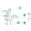 TP-Link EAP615-Wall AX1800, двухдиапазонная точка доступа Omada Wi-Fi 6  с поддержкой PoE Out/In