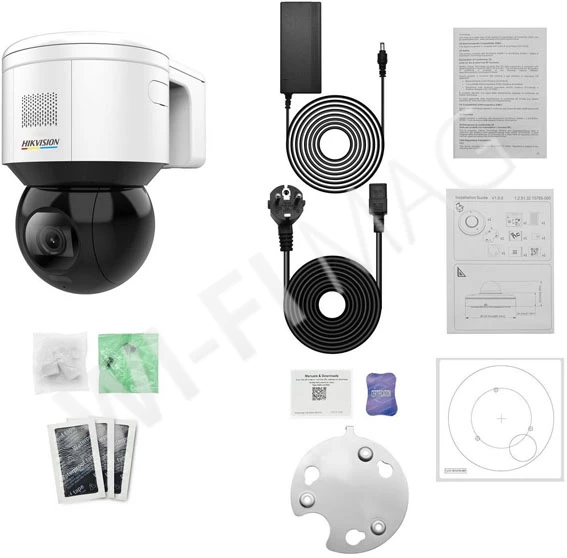 Hikvision DS-2DE3A400BW-DE(F1)(T5) 4Мп купольная IP-видеокамера ColorVu