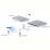 Ubiquiti UniFi Access G3 Reader White, белый NFC/Bluetooth считыватель с поддержкой Apple Touch Pass