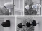 Ubiquiti UniFi Camera Compact Junction Box Black, черная монтажная коробка для камер UVC-G5-Dome-Ultra и UVC-G5-Turret-Ultra