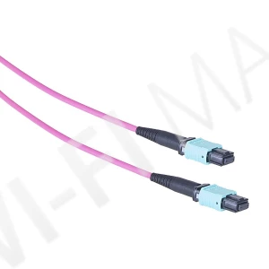 Masterlan fiber optic patch cord, MPOupc/MPOupc, female, MM, OM4, 12F, Typ B, 2m, оптический патч-корд