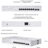 TP-Link S4500-8GHP2F, 2 SFP+ и 8 портов 1 Гбит/с PoE+ линейки Omada Pro управляемый Smart коммутатор